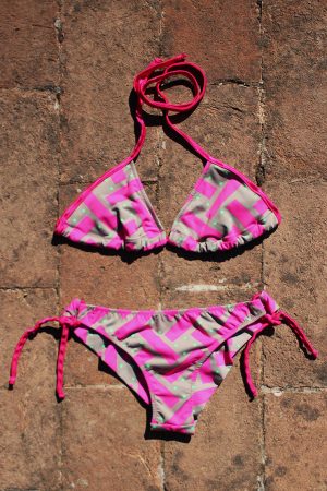 bikini CARNIVAL optical pink – SOLO tg S e M