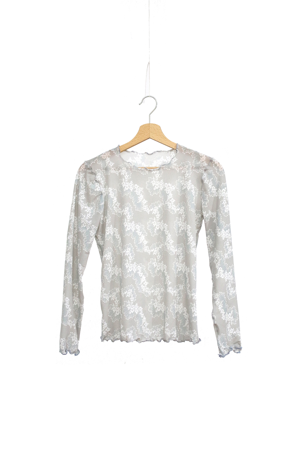 MAGLIA SECONDSKIN AUDREY GREY BOUQUET DV low