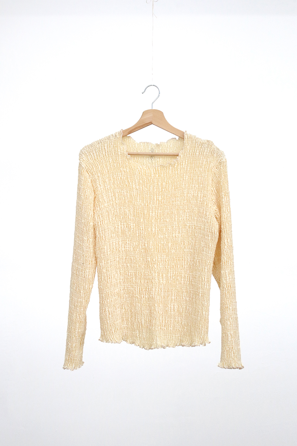 MAGLIA SECONDSKIN AUDREY Silk Goffre FRONT low